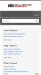 Mobile Screenshot of metaldetectorindonesia.com
